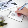 SHILIPAIJC 6pcs Waterproof Notebook with 2 Pens, Small Pocket Notepad