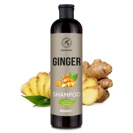 Ginger Shampoo 500 ml - Shampoo with Ginger Essential Oil - Soft and Smooth Hair - Hair Shine - Hair Care - Scalp Care - For All Hair Types