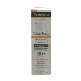 Neutrogena Clear Face Serum Sunscreen with Green Tea, SPF 60+ *NEW*