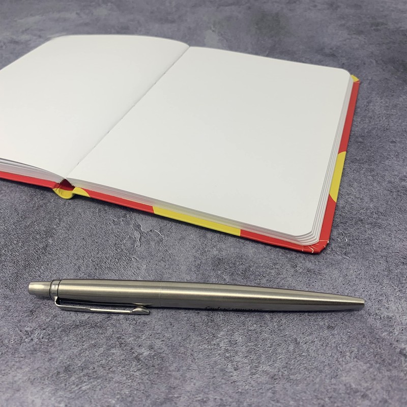 Tabby Cat Flexible Pocket Notebook by Leslie Gerry - Memo