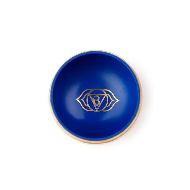 Puckator Puckator SING06 Singing Bowl - Blue Chakra