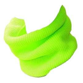 TOP HEADWEAR Winter Neck Gaiter Warmer, Neon Green