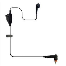 MONICONA Ear Bud Earphone Headset PTT Mic Earpiece for Motorola DLR110 SL300 SL8550e SL1600 SL2600 SL3500E SL7000E TLK100 Radio