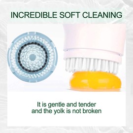 Azonbey Brush Head Replacements Compatible with Clarisonic Mia 1, Mia 2, Mia Fit, Alpha Fit, Smart Profile Uplift and Alpha Fit Face Cleaning Brush Heads (Delicate-2Pack)