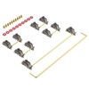 DUROCK Stabilizers V3, Screw in Stabilizers with 2u, 6.25u, 7u
