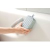 Mameen BS-235 Bath Sponge, Gray, Width 3.1 x Depth 2.0