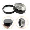 Wopanxye Aluminum Jars 10 Pack 60ml 15ml Black Empty Container