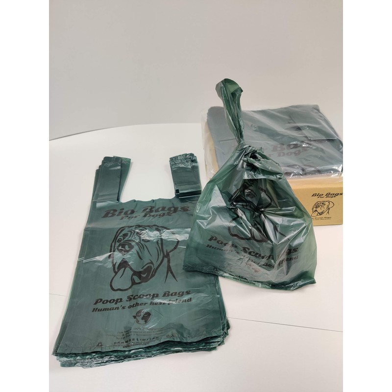 PANMER 100 Poo Bags Biodegradable Dog Waste Bags Large Unscented