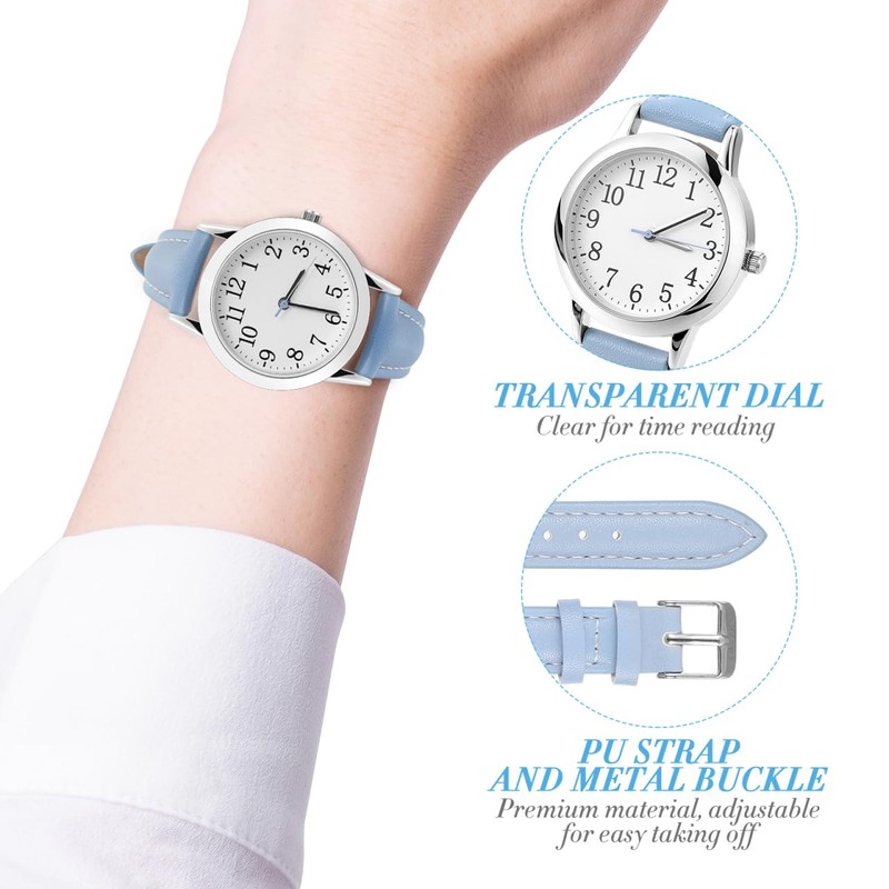 LEDMOMO Kids Watch Student Watch Wrist Watch Women Ladies Dial