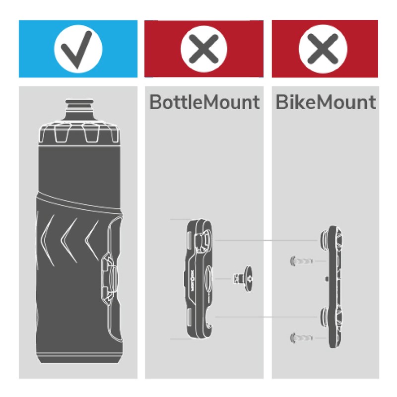 MonkeyLink Unisex - Adult ML-Twist MonkeyBottle Cap 450ml Replacement Bottle