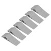 6pcs Door Stoppers Grey Hole Free Installation Noise Elimination TPR