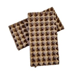 Daily Bread Homestead 10Pk Quail Papier Mache Egg Trays - Each Tray Holds 50 Eggs