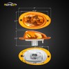 Partsam For Freightliner Cascadia Amber LED Side Marker Turn Signal