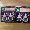(2)Air Wick Plug in Essential Oils Refills Ripe Cranberry &Currants