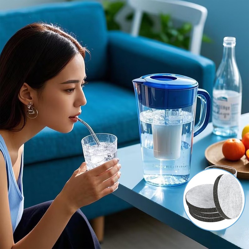 4 Pack Micro Disc Water Filter Discs for Brita Fill