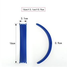 Puiixur Replacement Top Headband Rubber Foam Cushion Pad Repair Parts Compatible with Beats Studio 2 Studio 3 Wired Wireless Headphones Black