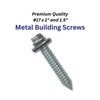 EAGLE 1 Metal Roofing Screws: #17 Metal Building Screws (250-Count),Oversized