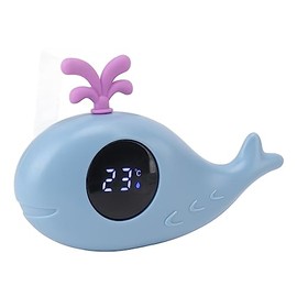Termometro Bañera Bebe, Termometro Digital Bebe, Abdominales con linda forma de ballena Termómetro Para Bebe Termometro Digital para baño de bebé