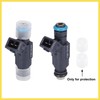PARSKILO 6pcs 0280156029 Flow Matched Fuel Injector for Ford Explorer