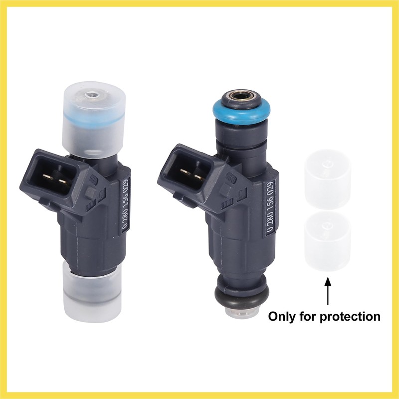 PARSKILO 6pcs 0280156029 Flow Matched Fuel Injector for Ford Explorer