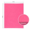 TIMESETL 50pcs Coloured Felt Fabric Craft Felt for Sewing, 20
