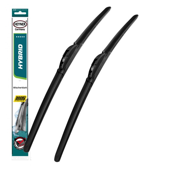 Heyner Wipers Fits: Seat Exeo Models 2009-Onwards Hybrid Wiper Blades