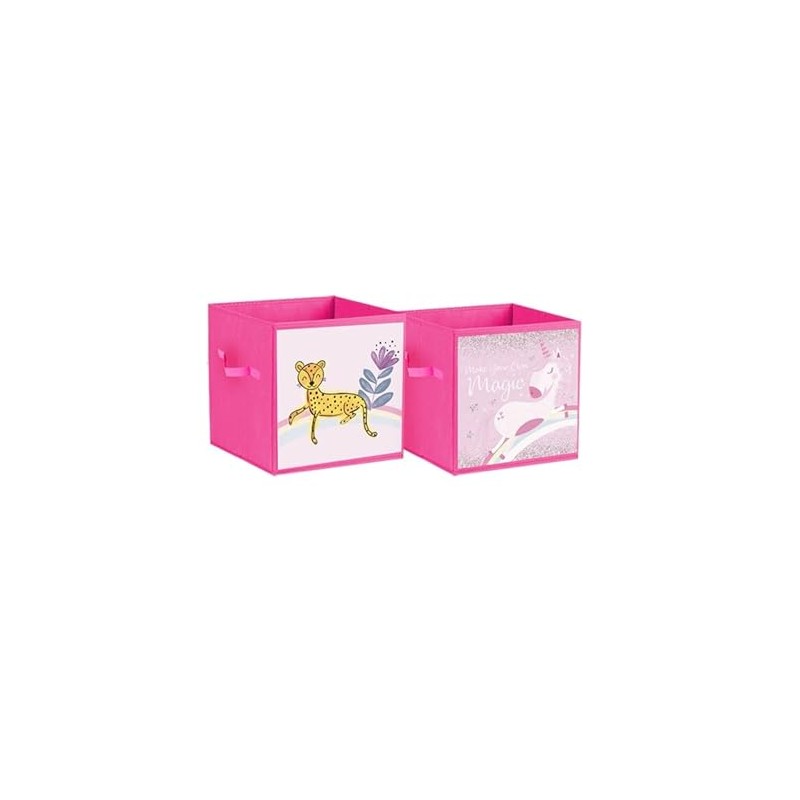 RSW DE-CLUTTER GIRLS STORAGE CUBE 26 X 26 X 26