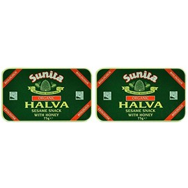 (2 Pack) - Sunita - Org Plain Honey Halva | 75g | 2 PACK BUNDLE