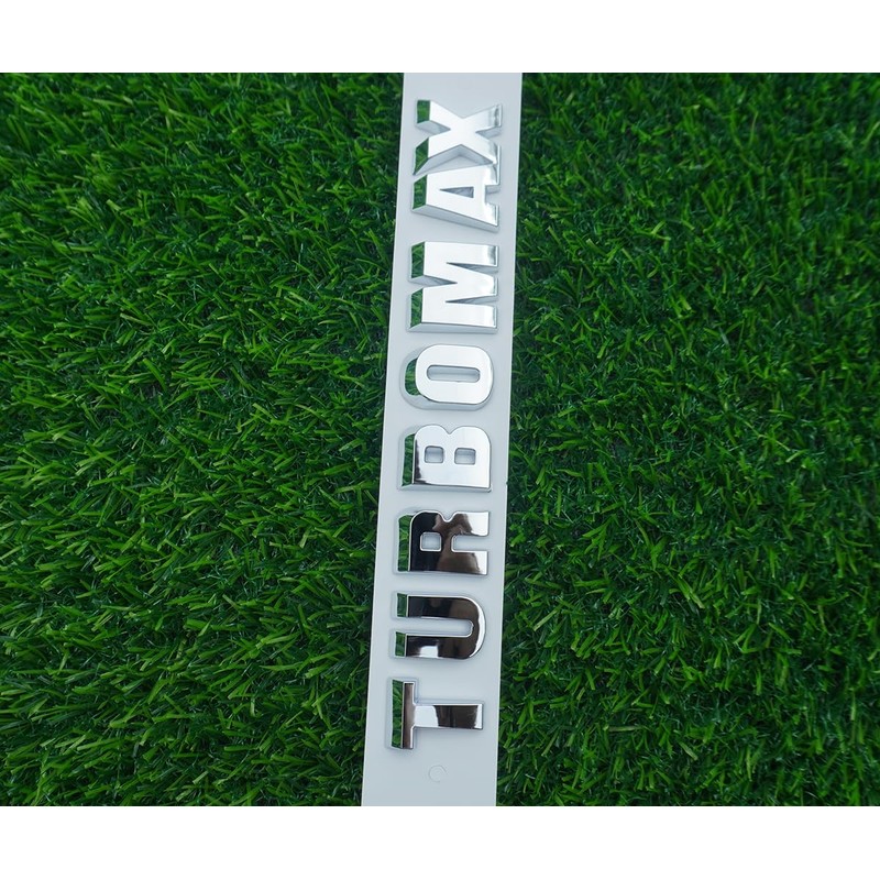 1PC 2024-2025 Turbomax Emblems 3D Badge Nameplate Hood Letters Logo