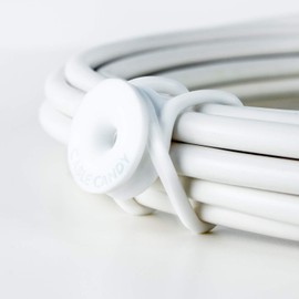 Cord Management & Cable Organizer - Cable Candy - Cable Ties white