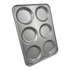 Chabrias Ltd 6 Cup Large 36cm Yorkshire Pudding Tray, Non-Stick