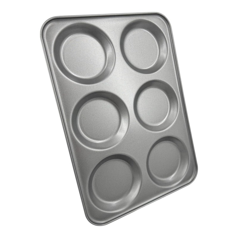 Chabrias Ltd 6 Cup Large 36cm Yorkshire Pudding Tray, Non-Stick