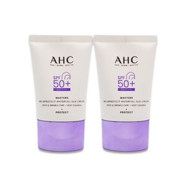 (etv)AHC Masters Mela Protect Waterfull Sun Cream 40ml 2 x single option / (etv)AHC 마스터즈 멜라프로텍트 워터풀 선 크림 40ml 2개 단일옵션