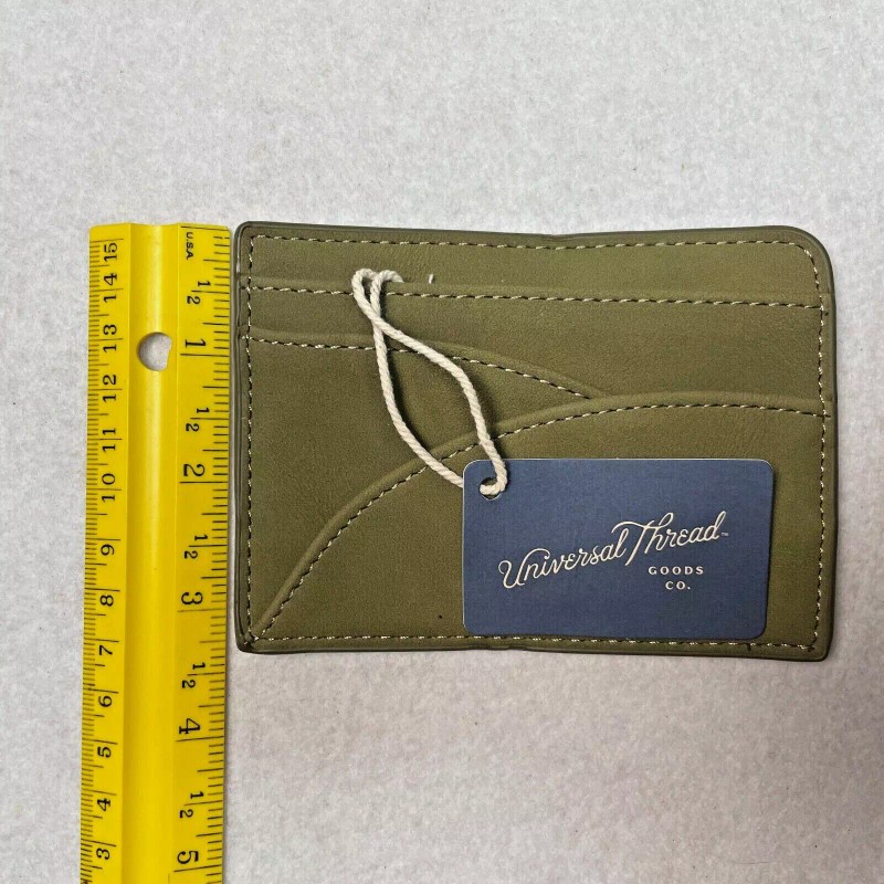 Universal Thread Goods Co. | Womens Green Faux Leather Credit