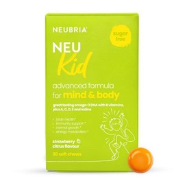 Neubria NEU Kid Advanced Formula for Mind & Body Strawberry Citrus Flavor 30 soft chews