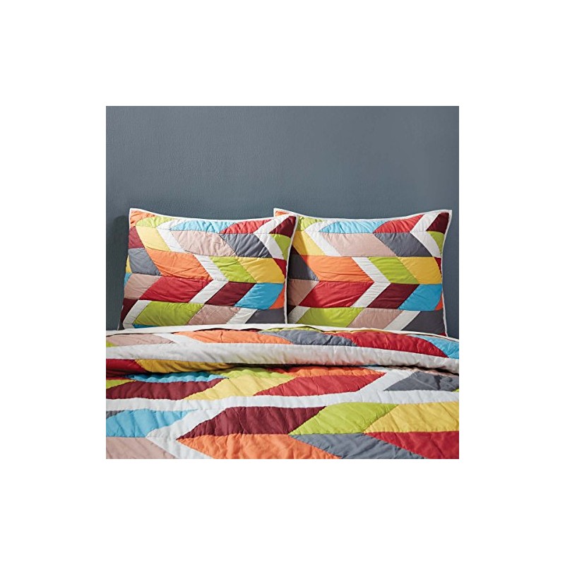 VHC Brands Boho & Eclectic Bedding-Rowan White Sham, Standard