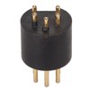 Vinyl Turntable 5 Pin DIN Gold Plated Male Plug Tonearm