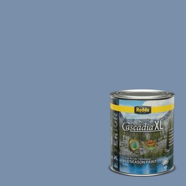Rodda Paint CASCADIA XL Exterior Satin Paint & Primer in One, Quart, Madonna Blue