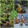 Guangxie Solar Frog Lantern Garden Stake, 31.5in Weatherproof Metal Outdoor