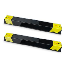 HOXWELL 2 Pcs 18'' Heavy Duty Parking Aid for Garage, Parking Gadgets Protects Car and Garage Walls, Parking Stopper Easy to Install 2 Packs