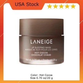 LANEIGE Lip Sleeping Mask Intense Hydration with Vitamin C, Hot Cocoa 20 g