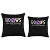 Brow Lamination Kit Eyebrow Artist Pencil Eyebrow Tech Throw Pillow