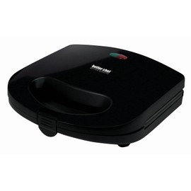 Better Chef Electric Waffle Maker | Non-Stick | Stores Upright | Preheat Indicator Light | Integrated Cord Storage (White)