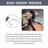 Ziyuan Beer Faucet Wrench Tool, Beer Tap Wrench,Heavy Duty Hex