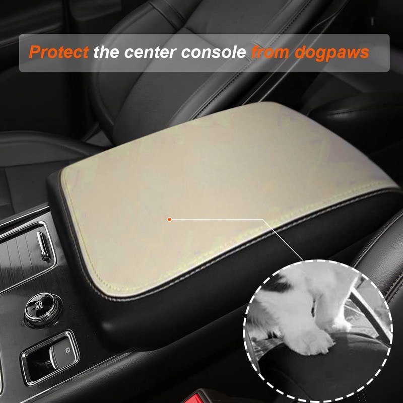 DEYTOP Console Armrest Cover for Lincoln Aviator 2020-2023 2024 Accessories