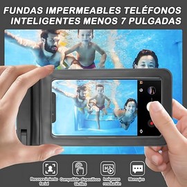 Bolsa Seca Impermeable, Dry Bag 10/15/20L, con Funda Impermeable para Celular, ideal actividades aire libre Kayak, canotaje, Playa, Natación, Senderis