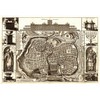 Antiguos Maps - Map of Israel Jerusalem Circa 1770 -
