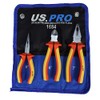 VDE Insulated Electrical Electricians Plier Set Cutters Combo Long Nose