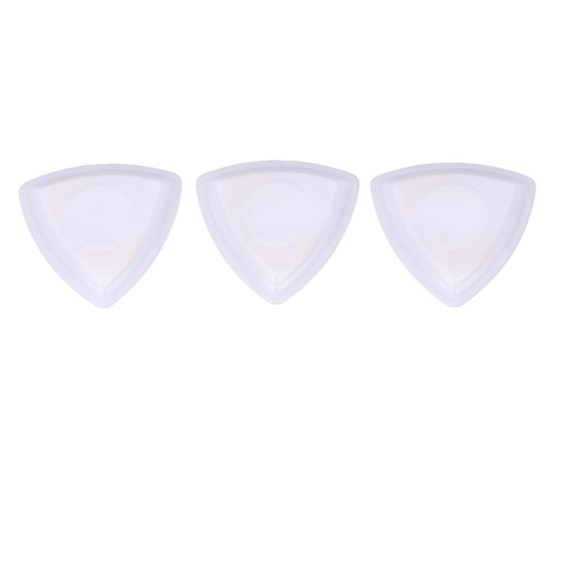 3 Pcs LED Guitar Pick White Green Purple Light Up