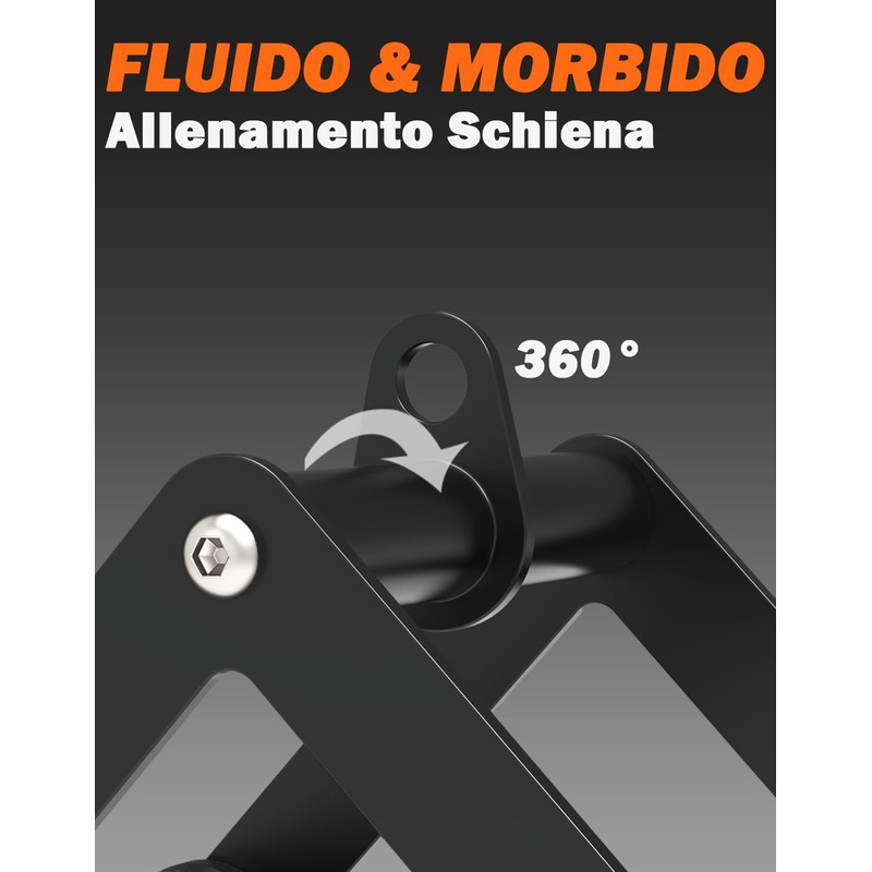 Fitarc Maniglia Double D Accessori Cavi per Palestra, Accessorio V‑Bar